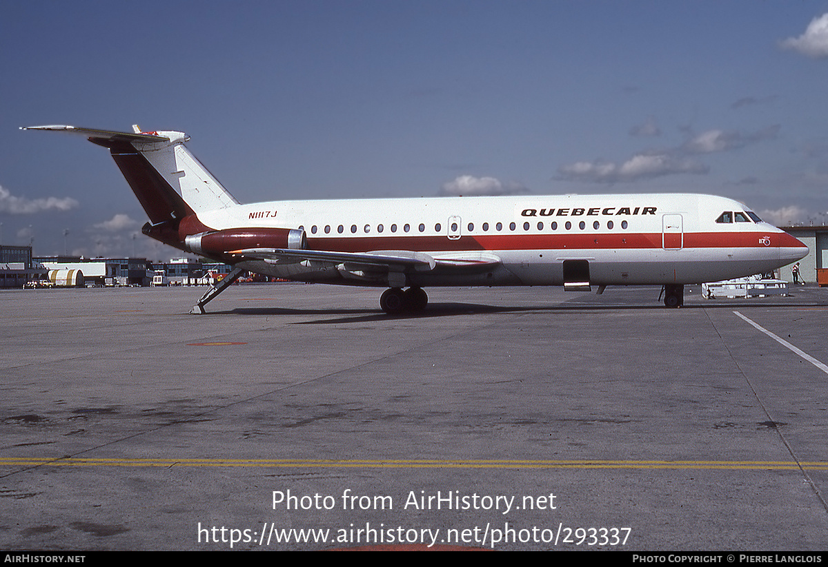 Aircraft Photo of N1117J | BAC 111-204AF One-Eleven | Quebecair | AirHistory.net #293337