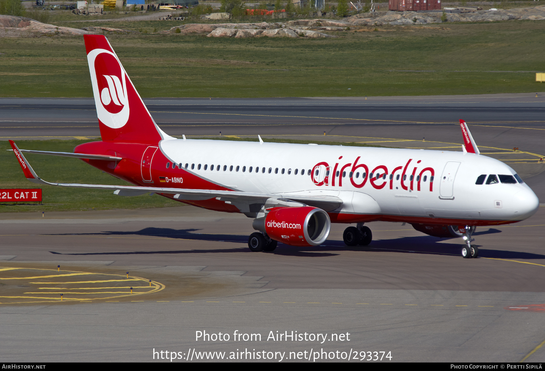 Aircraft Photo of D-ABNO | Airbus A320-214 | Air Berlin | AirHistory.net #293374