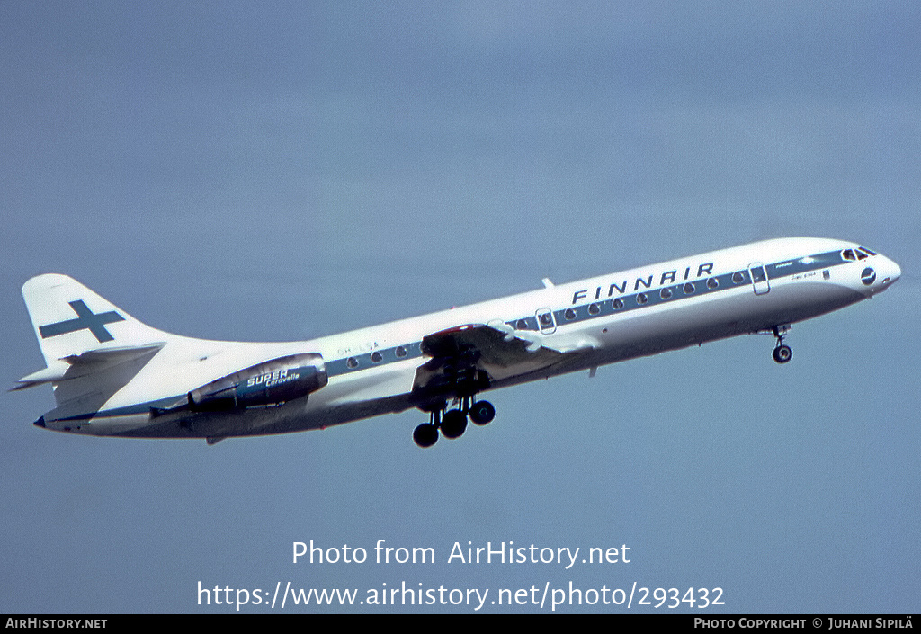 Aircraft Photo of OH-LSA | Sud SE-210 Caravelle 10B3 Super B | Finnair | AirHistory.net #293432