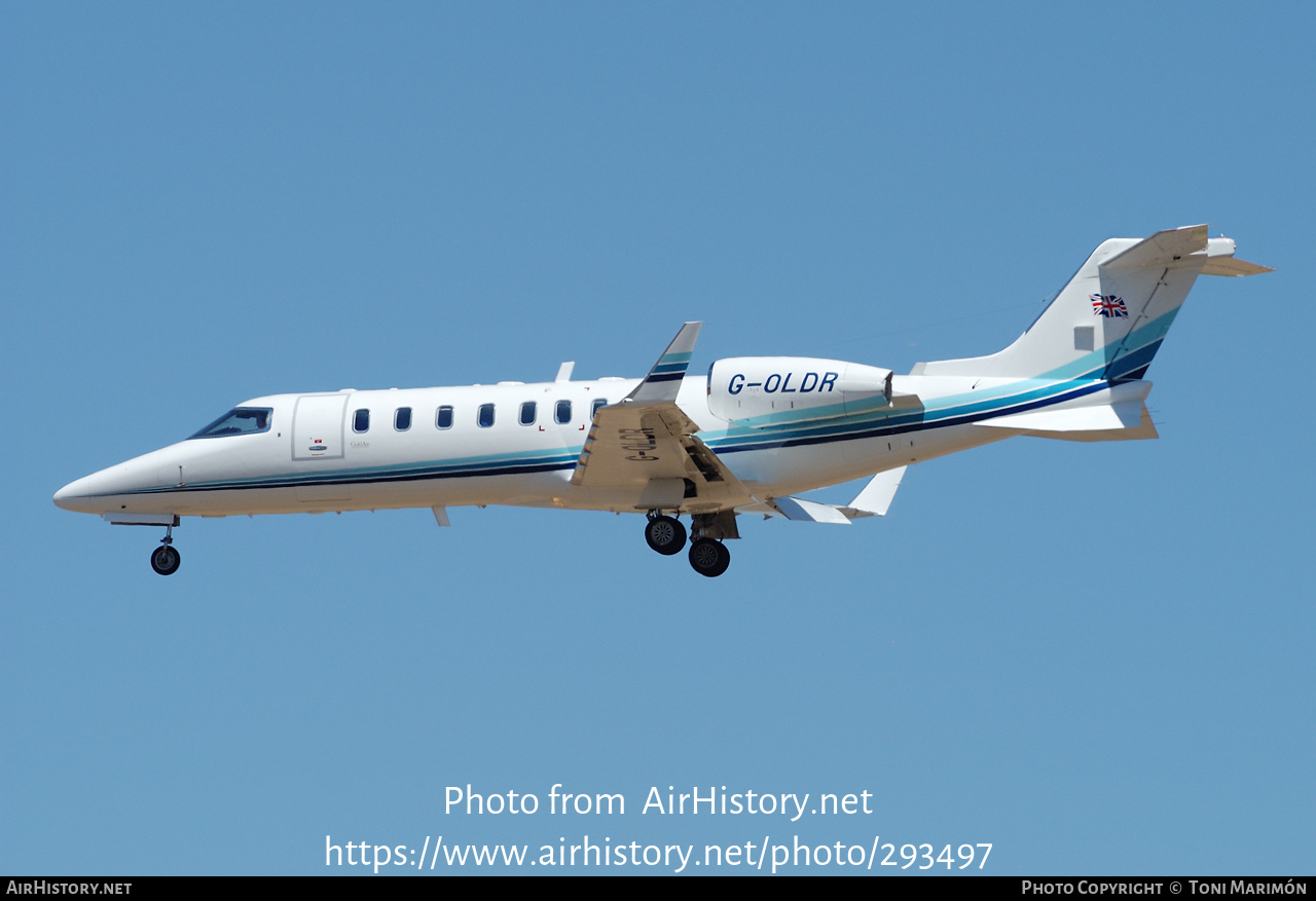 Aircraft Photo of G-OLDR | Learjet 45 | Gold Air International | AirHistory.net #293497