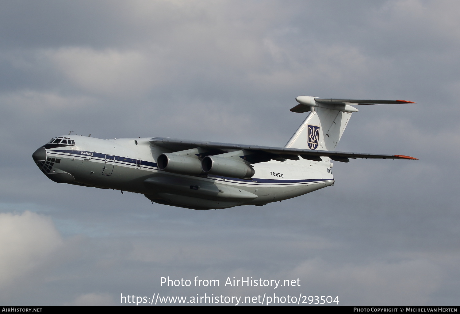 Aircraft Photo of 78820 | Ilyushin Il-76MD | Ukraine - Air Force | AirHistory.net #293504