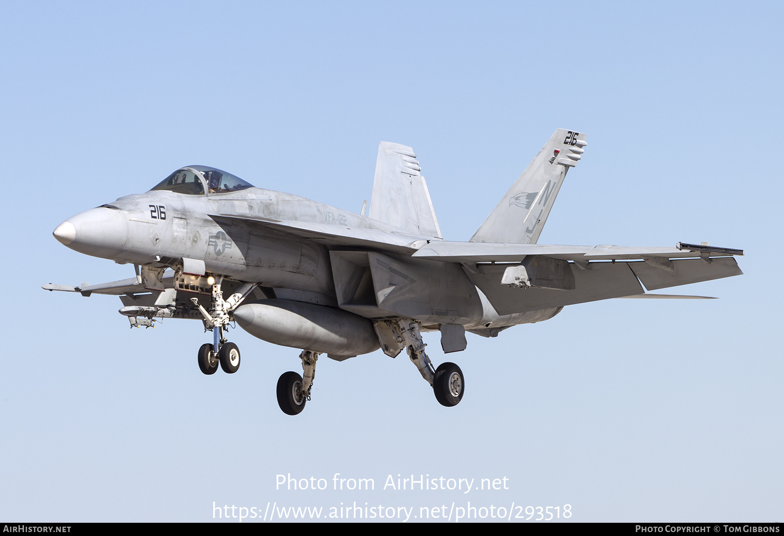 Aircraft Photo of 165896 | Boeing F/A-18E Super Hornet | USA - Navy | AirHistory.net #293518