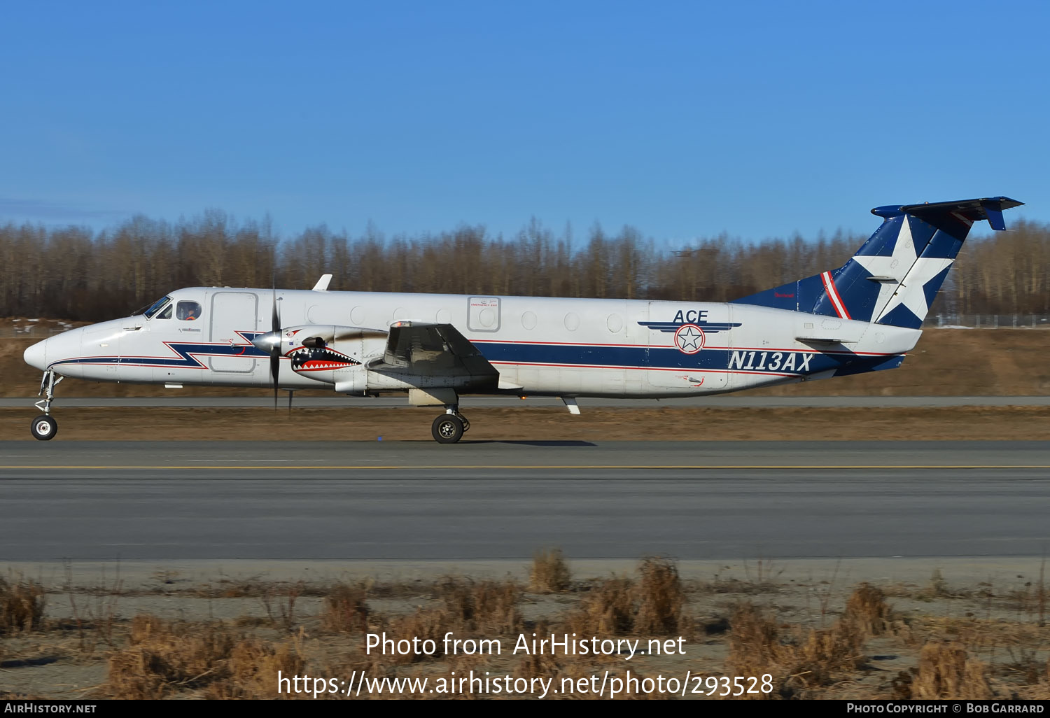 Aircraft Photo of N113AX | Beech 1900C-1 | Alaska Central Express - ACE | AirHistory.net #293528