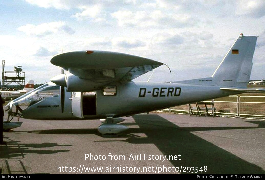 Aircraft Photo of D-GERD | Partenavia P-68 Observer | AirHistory.net #293548