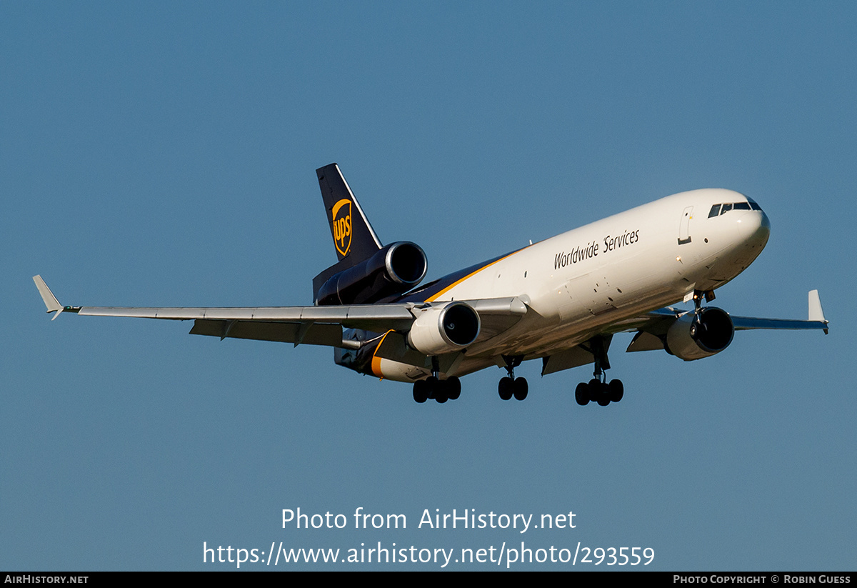 Aircraft Photo of N255UP | McDonnell Douglas MD-11F | United Parcel Service - UPS | AirHistory.net #293559