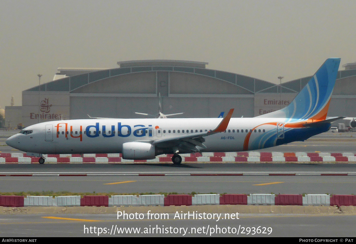 Aircraft Photo of A6-FDL | Boeing 737-8KN | Flydubai | AirHistory.net #293629