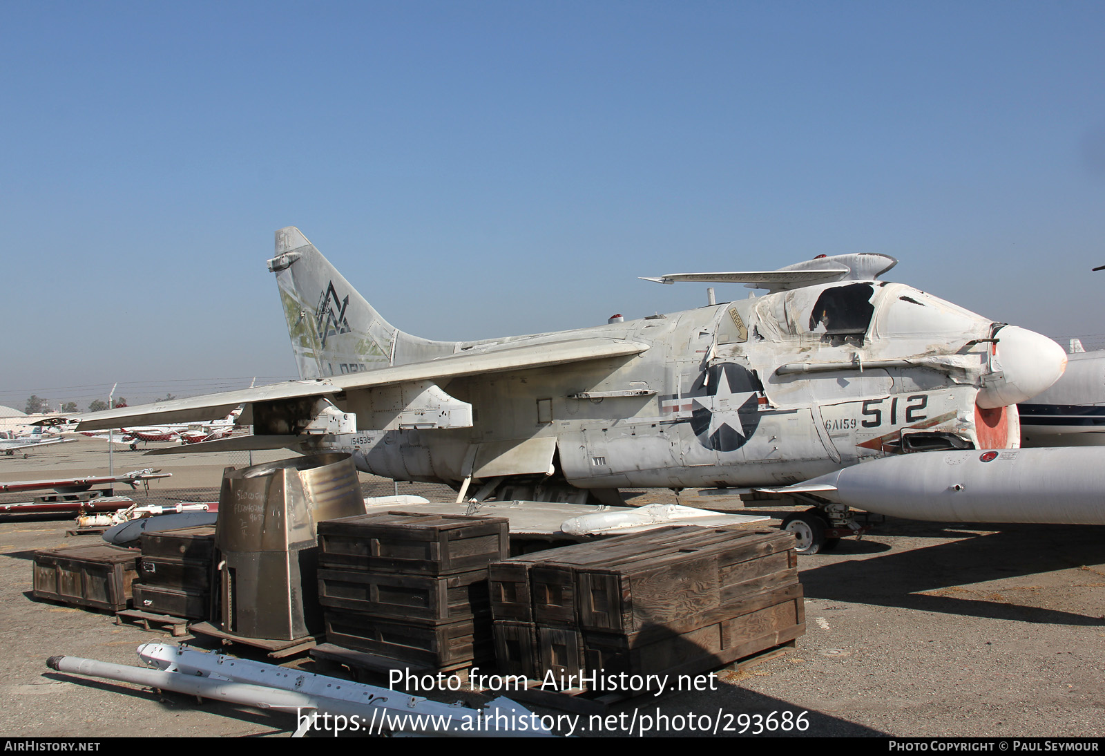 Aircraft Photo of 154538 | LTV A-7B Corsair II | USA - Navy | AirHistory.net #293686