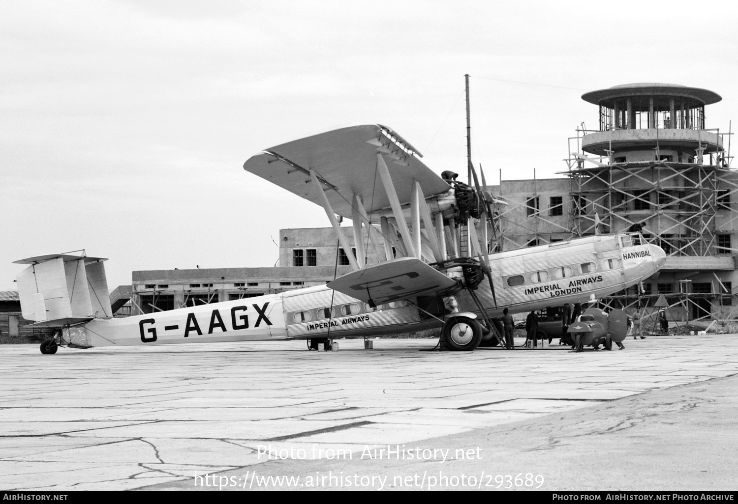 Aircraft Photo of G-AAGX | Handley Page HP.42 | Imperial Airways | AirHistory.net #293689