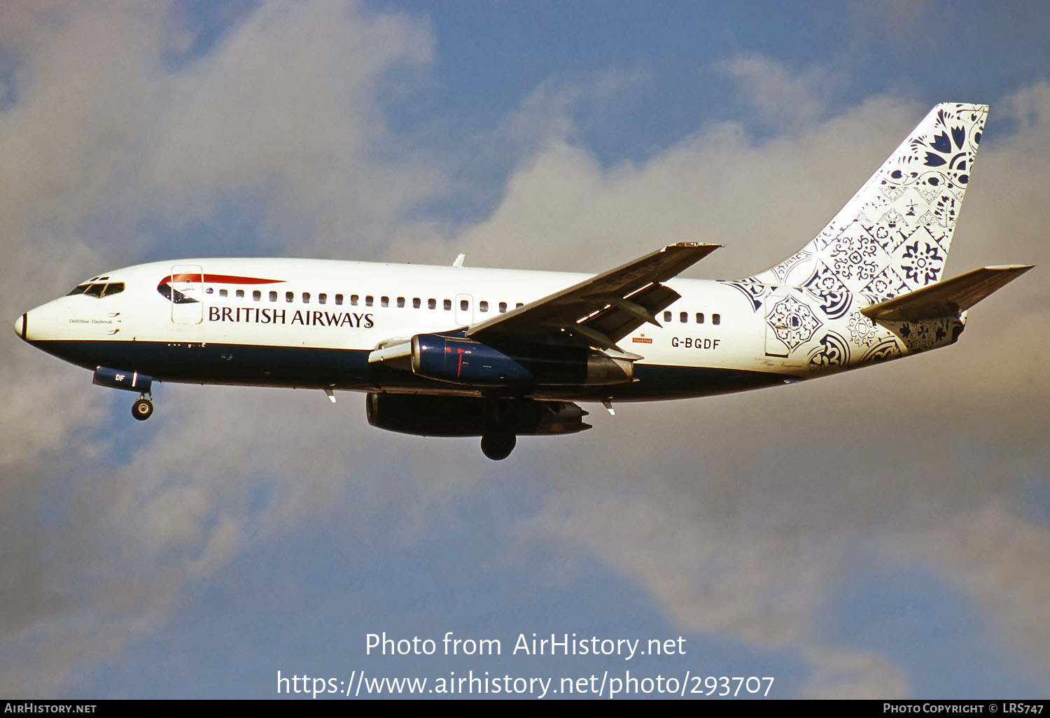 Aircraft Photo of G-BGDF | Boeing 737-236/Adv | British Airways | AirHistory.net #293707