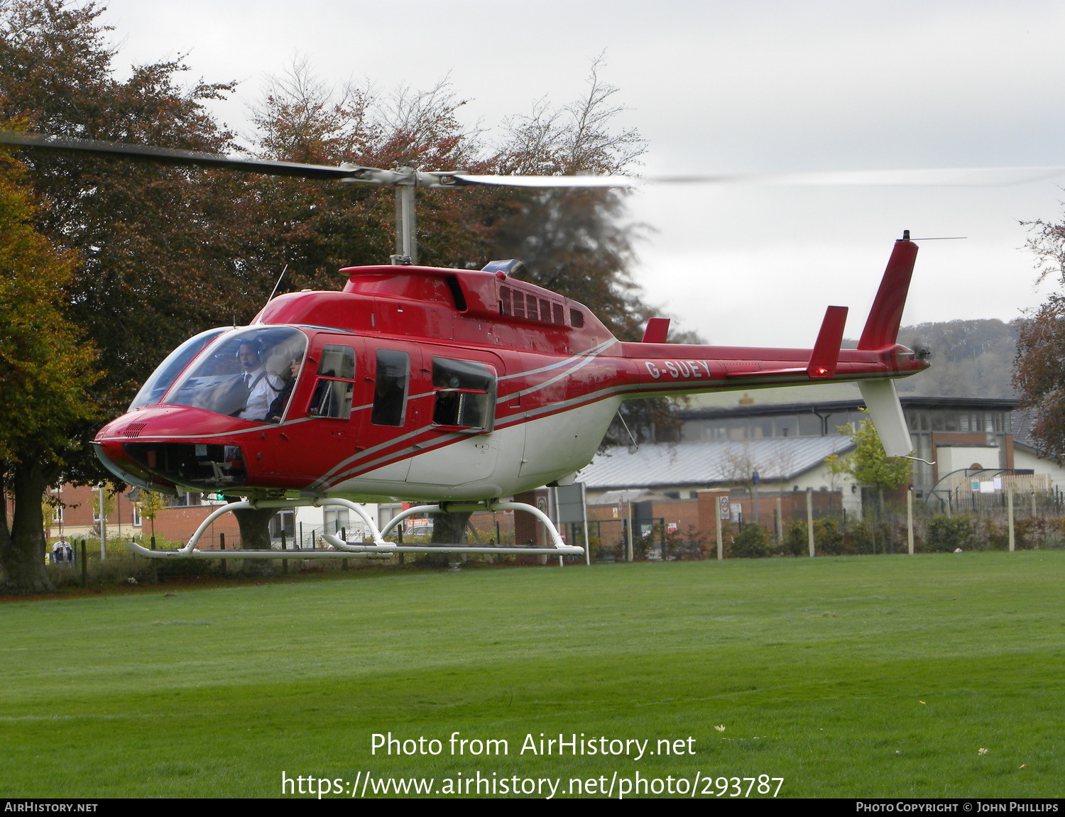 Aircraft Photo of G-SUEY | Bell 206L-1 LongRanger II | AirHistory.net #293787