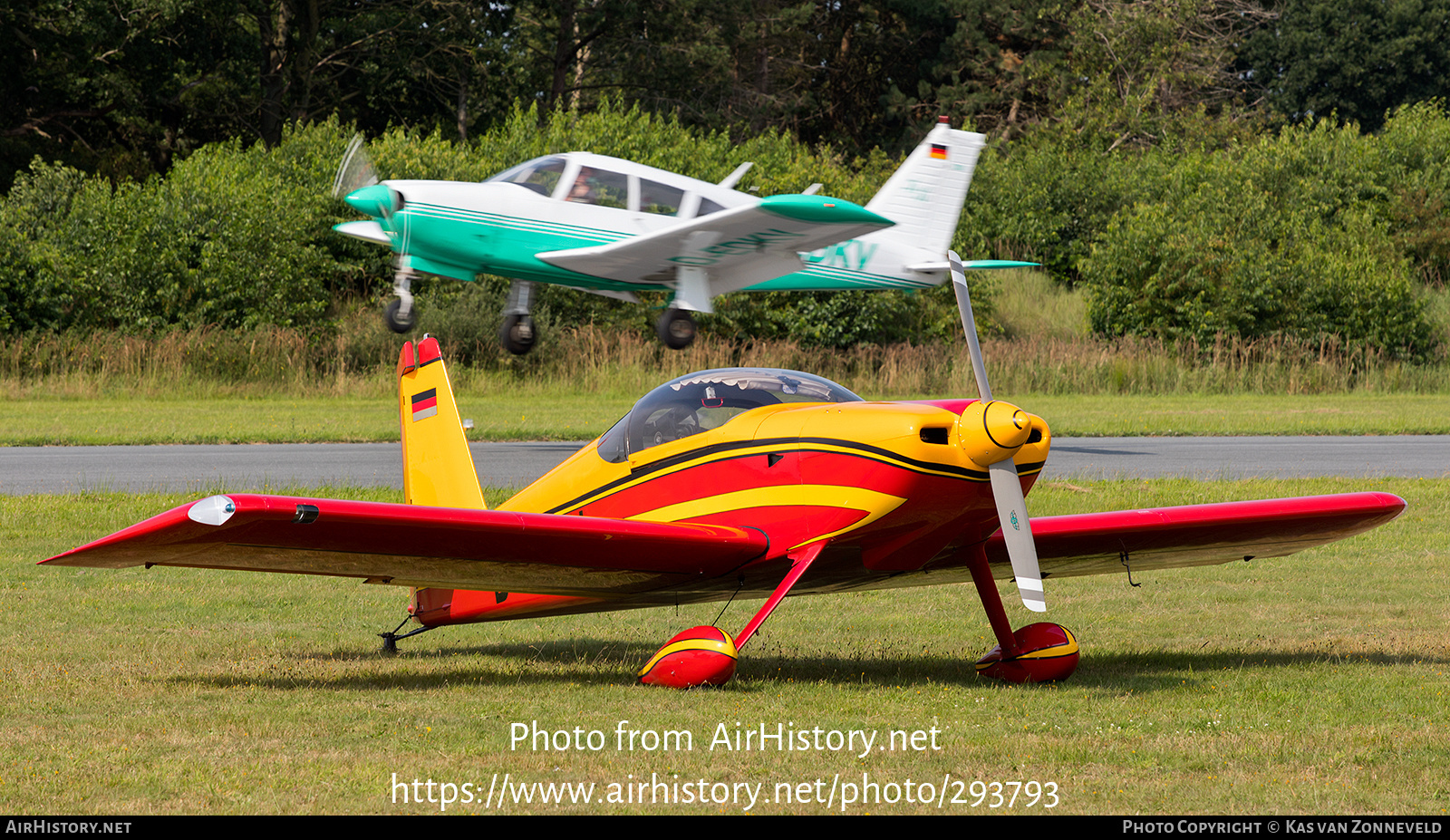 Aircraft Photo of D-ERVH | Van's RV-7 | AirHistory.net #293793