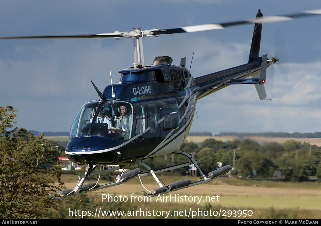 Aircraft Photo of G-LONE | Bell 206L-1 LongRanger II | AirHistory.net #293950