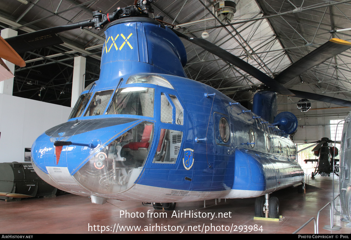 Aircraft Photo of MM80840 | Boeing Vertol CH-47C Chinook | Italy - Army | AirHistory.net #293984