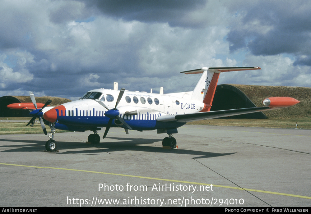 Aircraft Photo of D-CACB | Beech B200T Super King Air | Aerodata Flight Inspection | AirHistory.net #294010