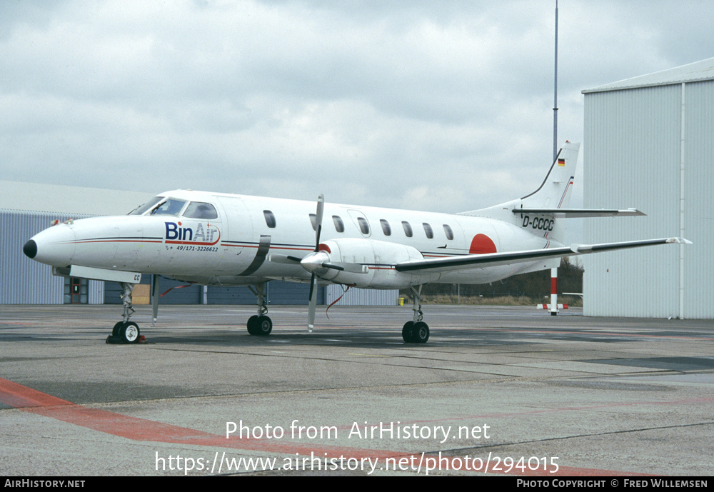 Aircraft Photo of D-CCCC | Fairchild Swearingen SA-227AT Merlin IVC | BinAir Aero Service | AirHistory.net #294015