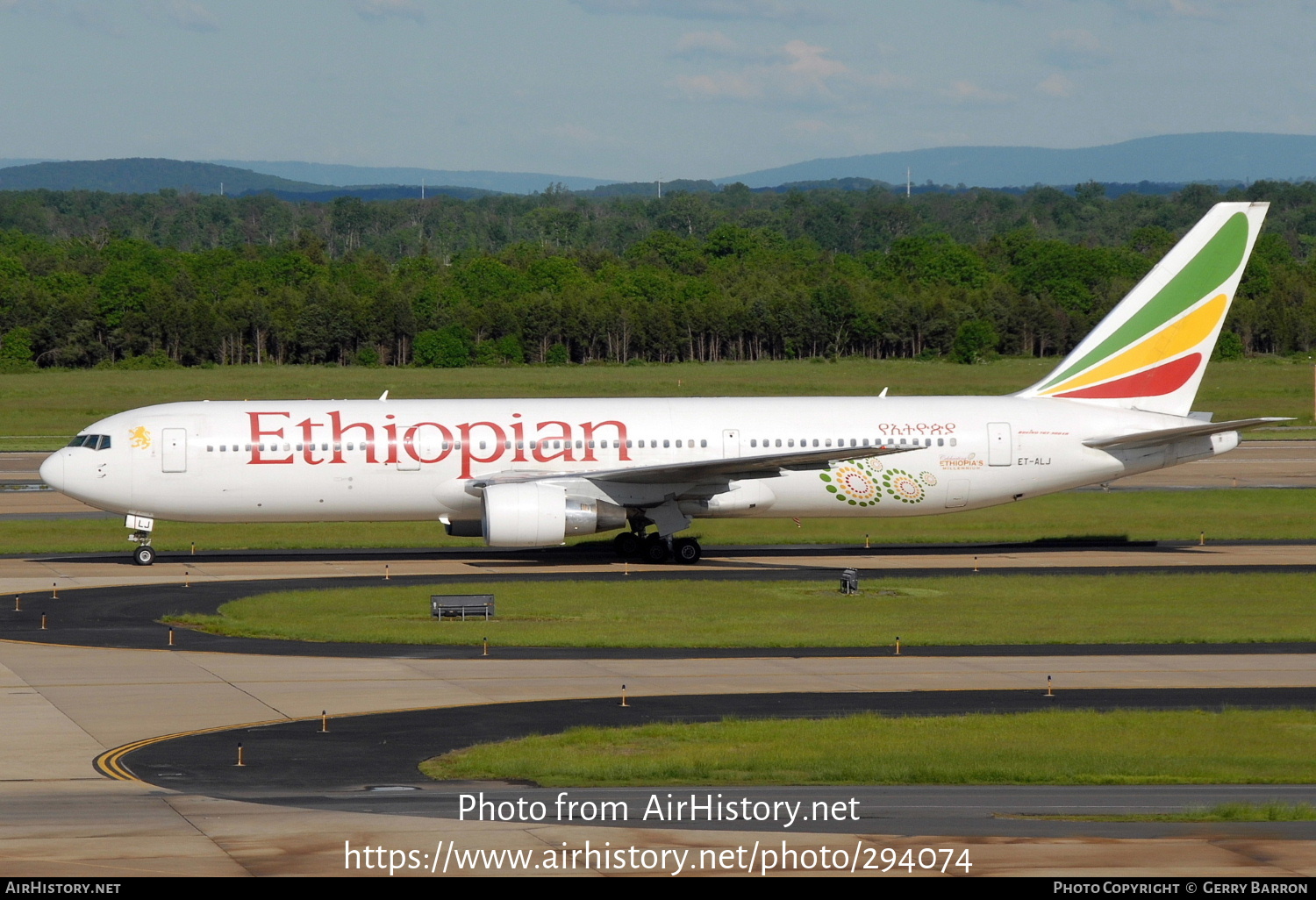 Aircraft Photo of ET-ALJ | Boeing 767-360/ER | Ethiopian Airlines | AirHistory.net #294074