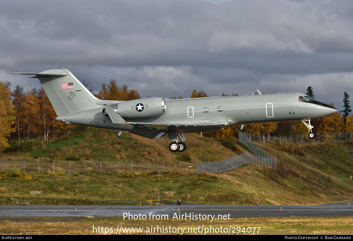 Aircraft Photo of 165153 | Gulfstream Aerospace C-20G Gulfstream IV (G-IV) | USA - Marines | AirHistory.net #294077