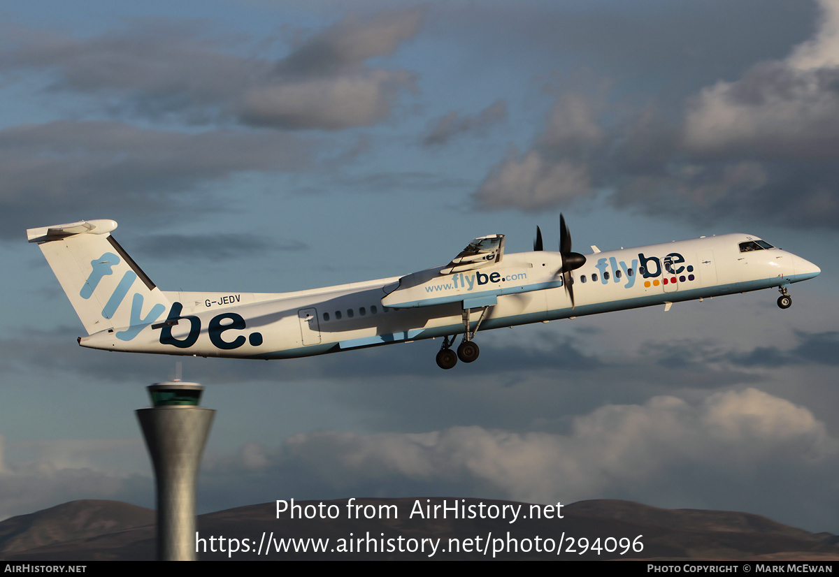 Aircraft Photo of G-JEDV | Bombardier DHC-8-402 Dash 8 | Flybe | AirHistory.net #294096