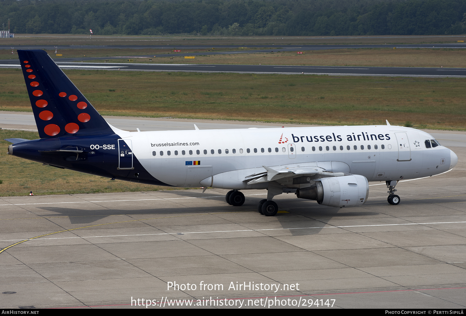 Aircraft Photo of OO-SSE | Airbus A319-111 | Brussels Airlines | AirHistory.net #294147