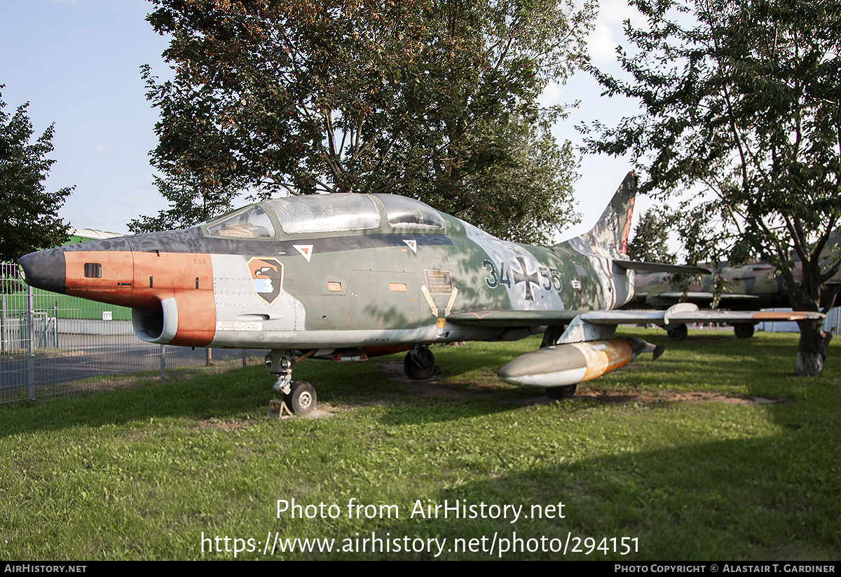 Aircraft Photo of 3455 | Fiat G-91T/3 | Germany - Air Force | AirHistory.net #294151