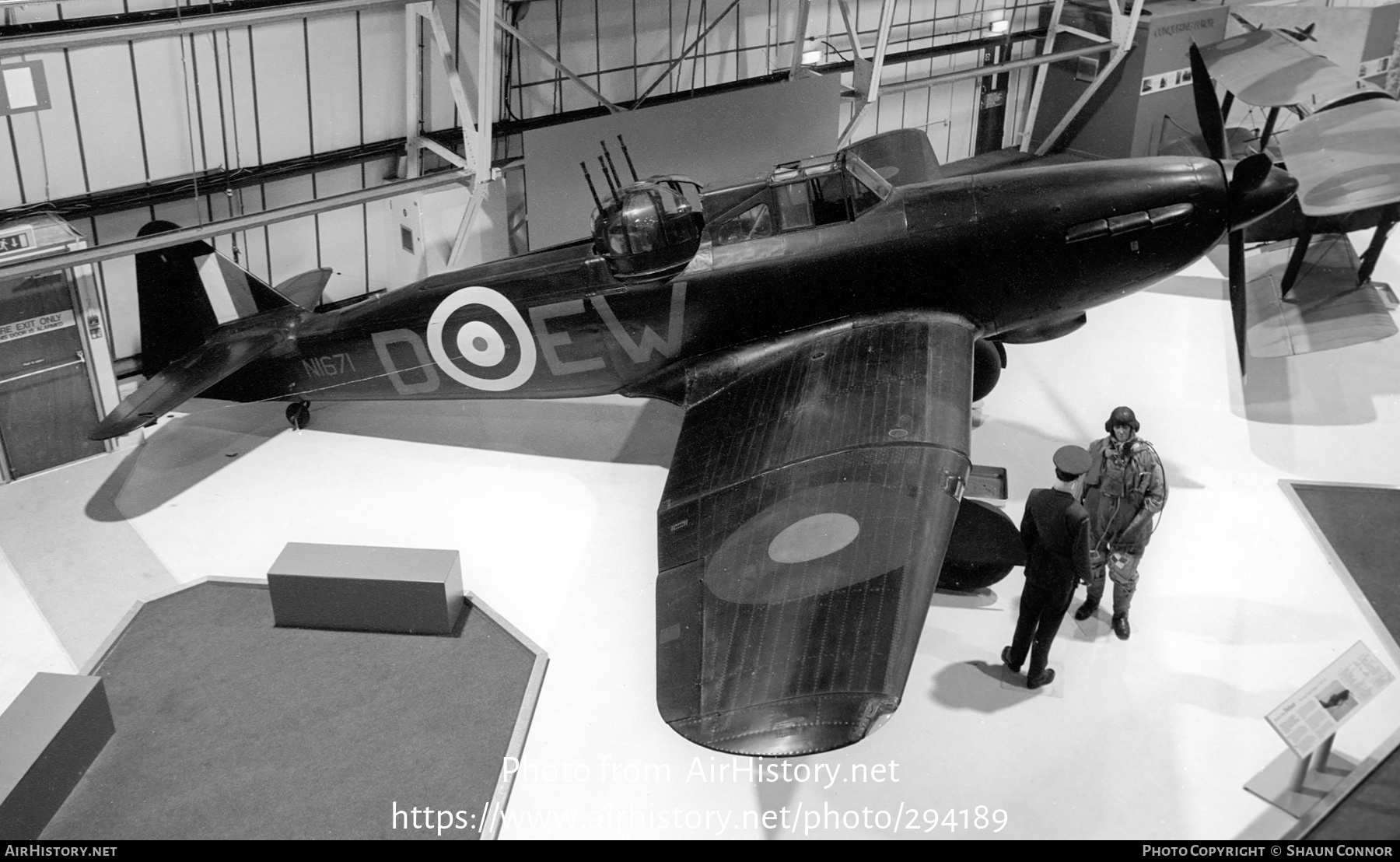 Aircraft Photo of N1671 | Boulton Paul P-82 Defiant I | UK - Air Force | AirHistory.net #294189