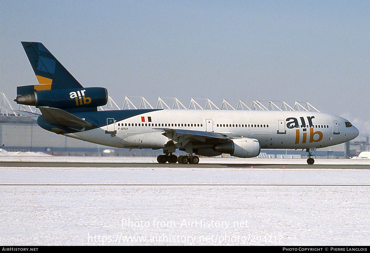 Aircraft Photo of F-GTLY | McDonnell Douglas DC-10-30 | Air Lib | AirHistory.net #294217