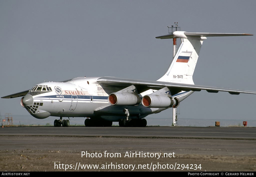 Aircraft Photo of RA-76475 | Ilyushin Il-76TD | Samara Airlines | AirHistory.net #294234