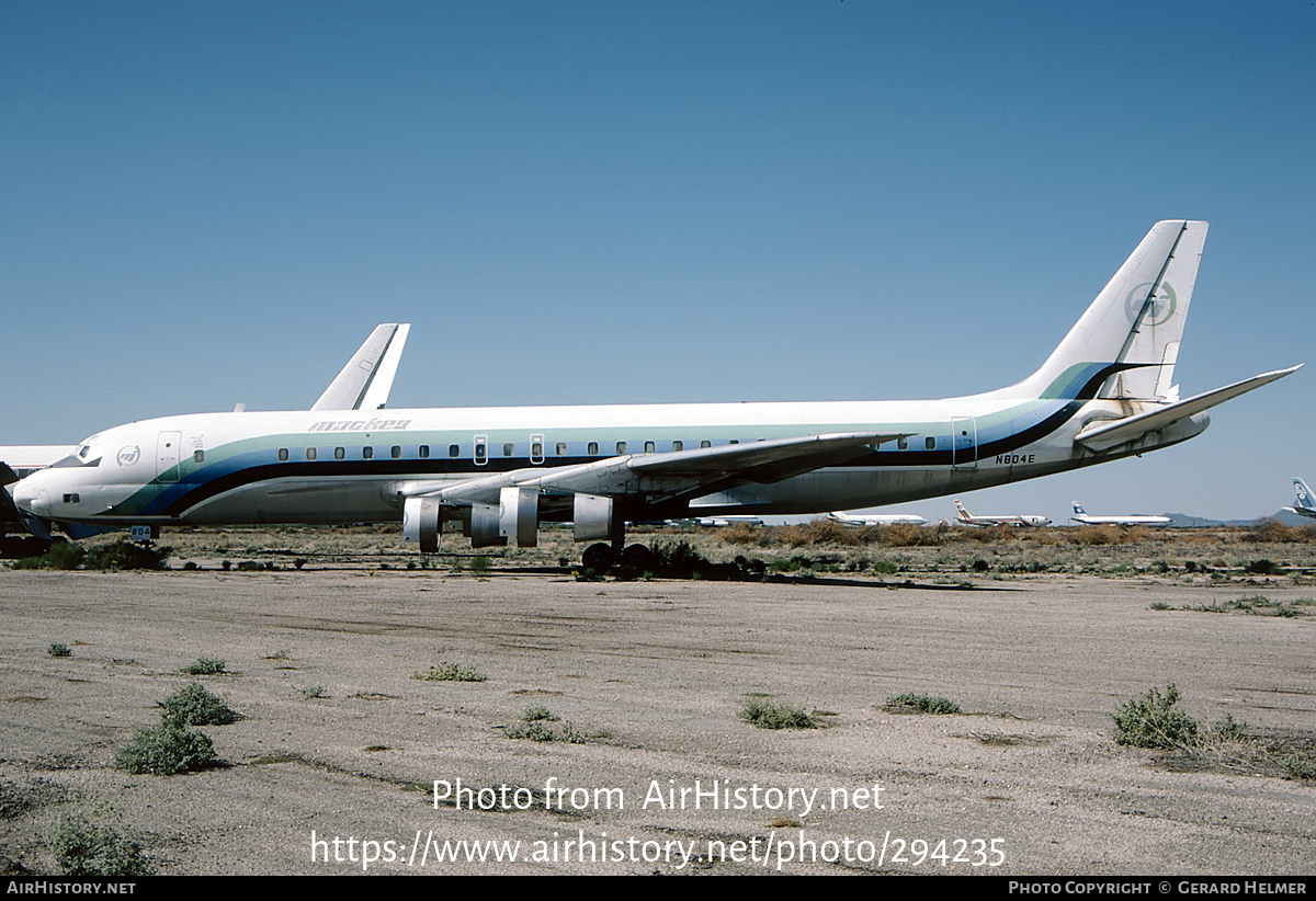 Aircraft Photo of N804E | Douglas DC-8-51 | Mackey International Airlines | AirHistory.net #294235