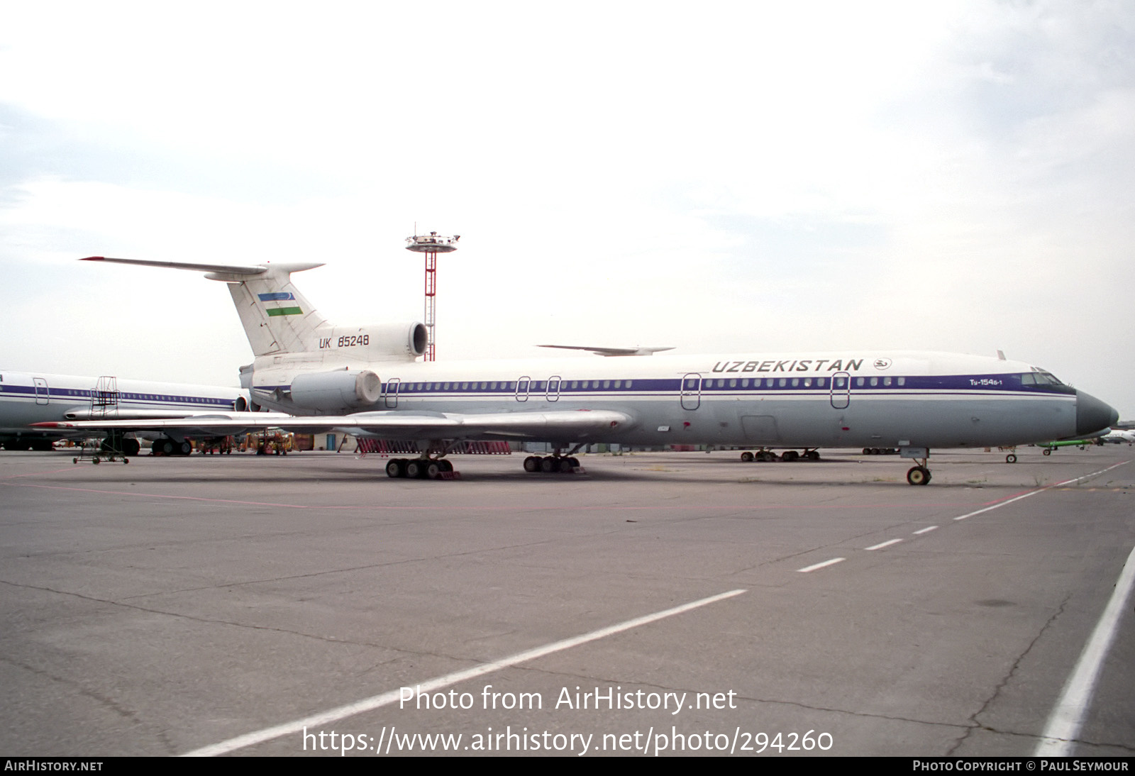 Aircraft Photo of UK-85248 | Tupolev Tu-154B-1 | Uzbekistan Airways | AirHistory.net #294260