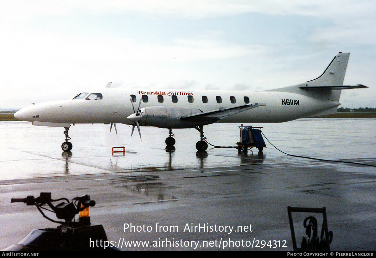 Aircraft Photo of N611AV | Fairchild SA-227AC Metro III | Bearskin Airlines | AirHistory.net #294312