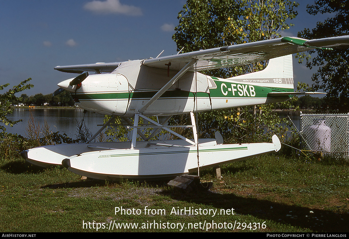 Aircraft Photo of C-FSKB | Cessna 185B Skywagon | AirHistory.net #294316