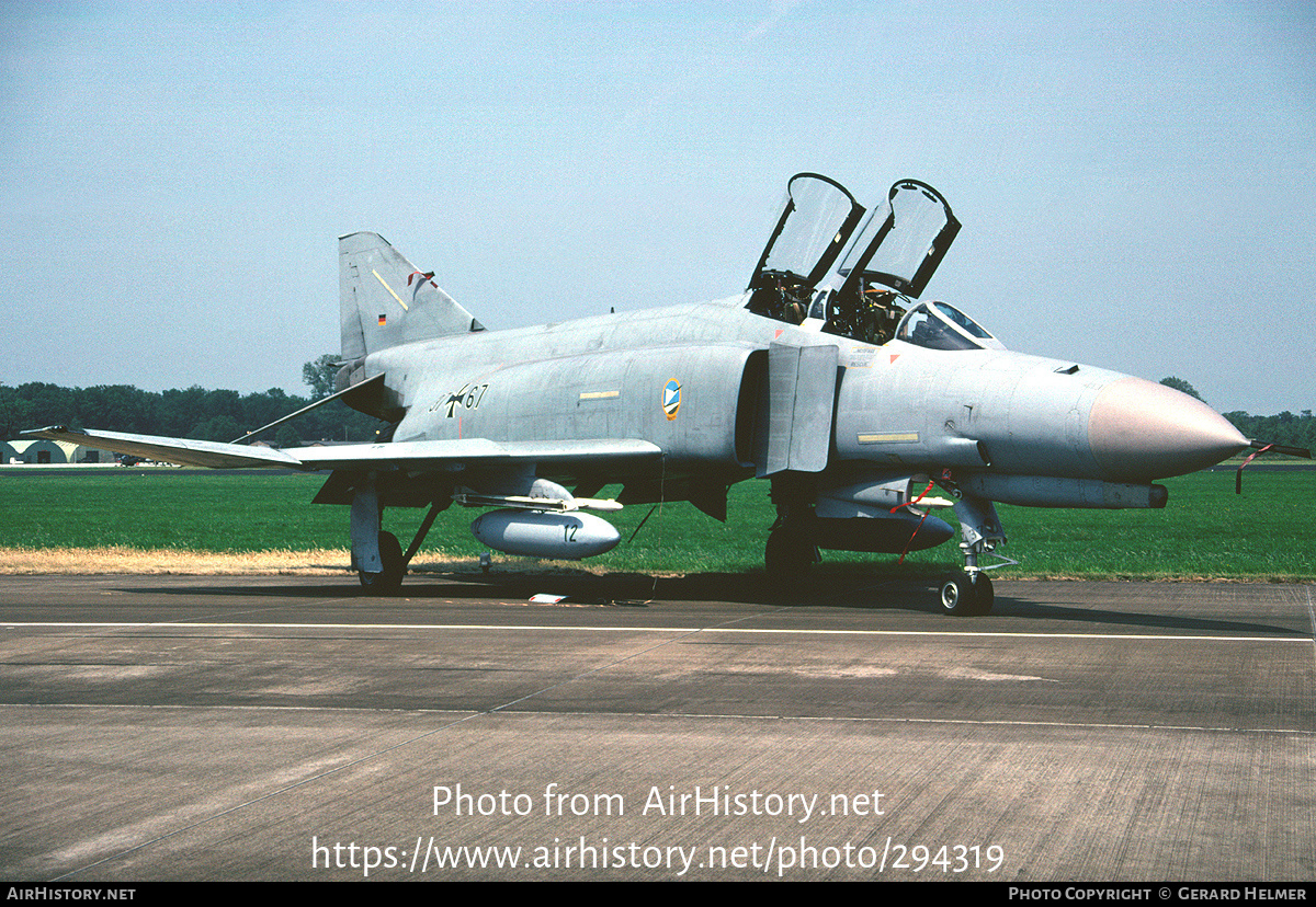 Aircraft Photo of 3767 | McDonnell Douglas F-4F Phantom II | Germany - Air Force | AirHistory.net #294319