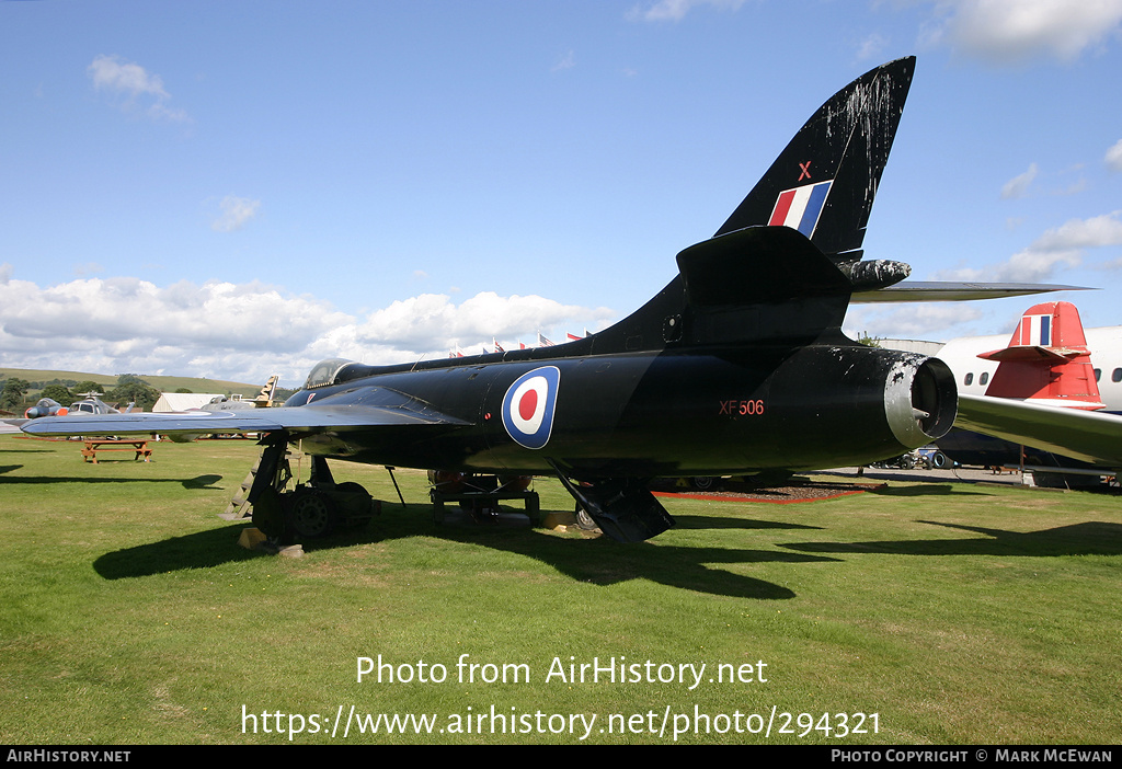 Aircraft Photo of XF506 | Hawker Hunter F4 | UK - Air Force | AirHistory.net #294321