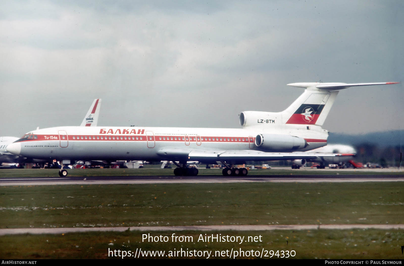 Aircraft Photo of LZ-BTM | Tupolev Tu-154B | Balkan - Bulgarian Airlines | AirHistory.net #294330