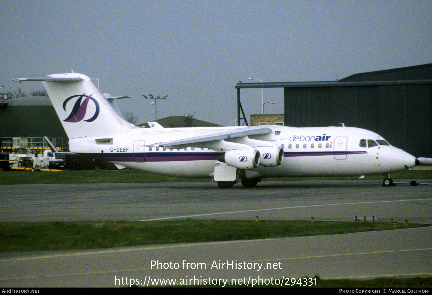 Aircraft Photo of G-DEBF | British Aerospace BAe-146-200 | Debonair Airways | AirHistory.net #294331