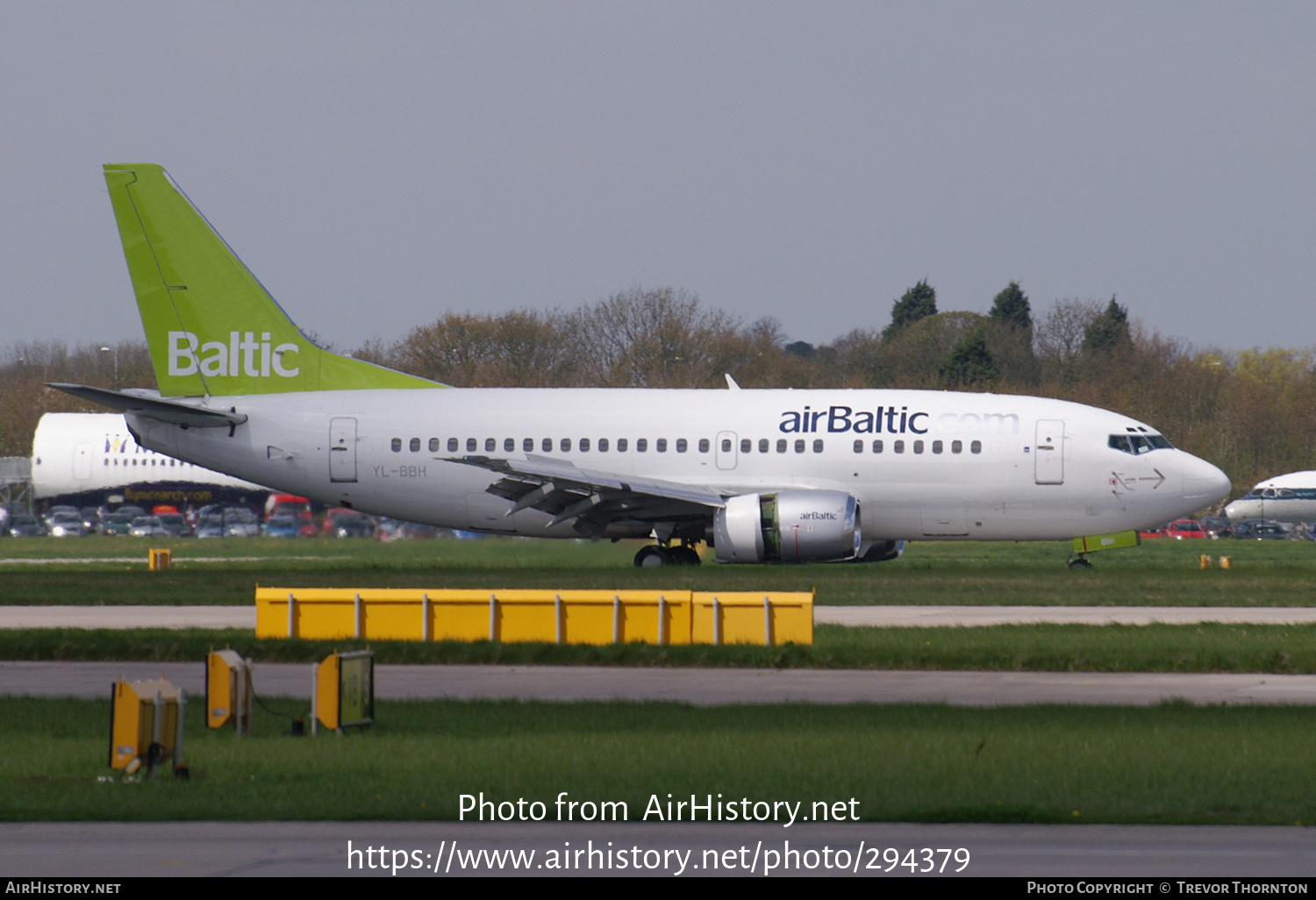 Aircraft Photo of YL-BBH | Boeing 737-548 | AirBaltic | AirHistory.net #294379