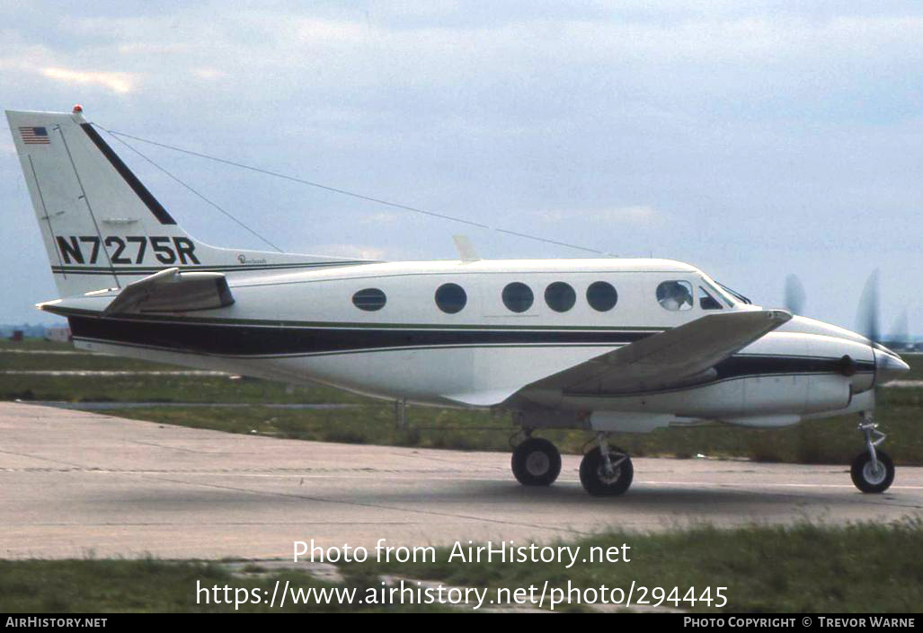 Aircraft Photo of N7275R | Beech E90 King Air | AirHistory.net #294445