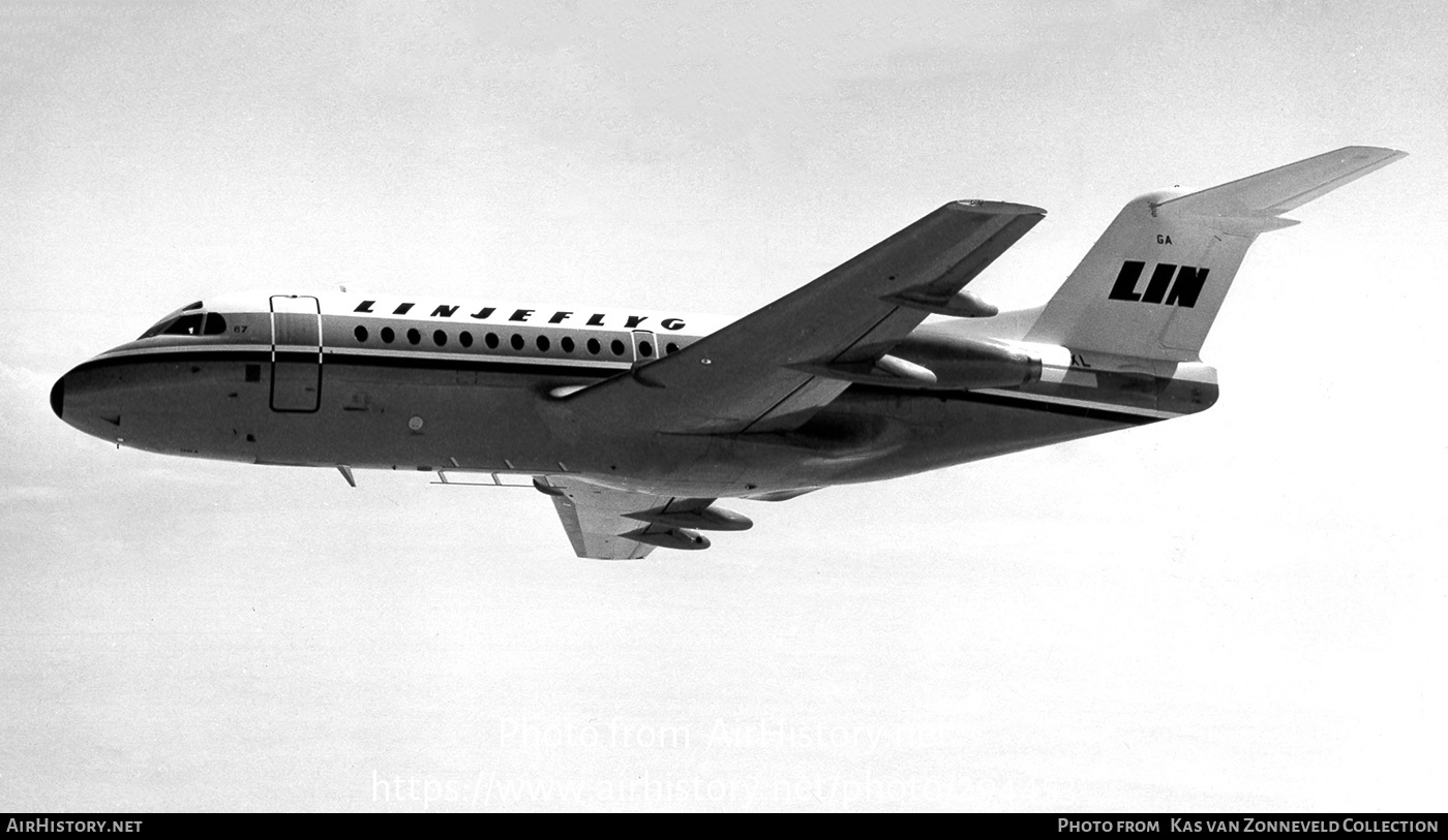 Aircraft Photo of PH-EXL | Fokker F28-1000 Fellowship | Linjeflyg | AirHistory.net #294453