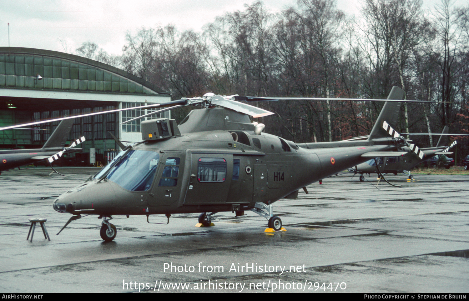 Aircraft Photo of H14 | Agusta A-109HO (A-109BA) | Belgium - Army | AirHistory.net #294470