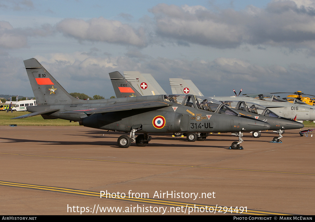 Aircraft Photo of E10 | Dassault-Dornier Alpha Jet E | France - Air Force | AirHistory.net #294491