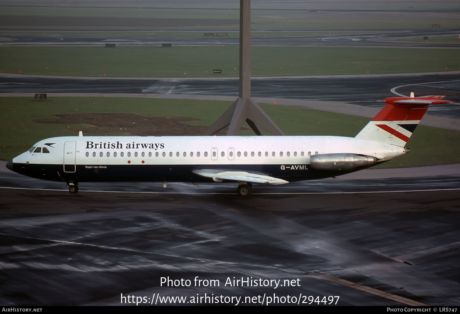 Aircraft Photo of G-AVML | BAC 111-510ED One-Eleven | British Airways | AirHistory.net #294497