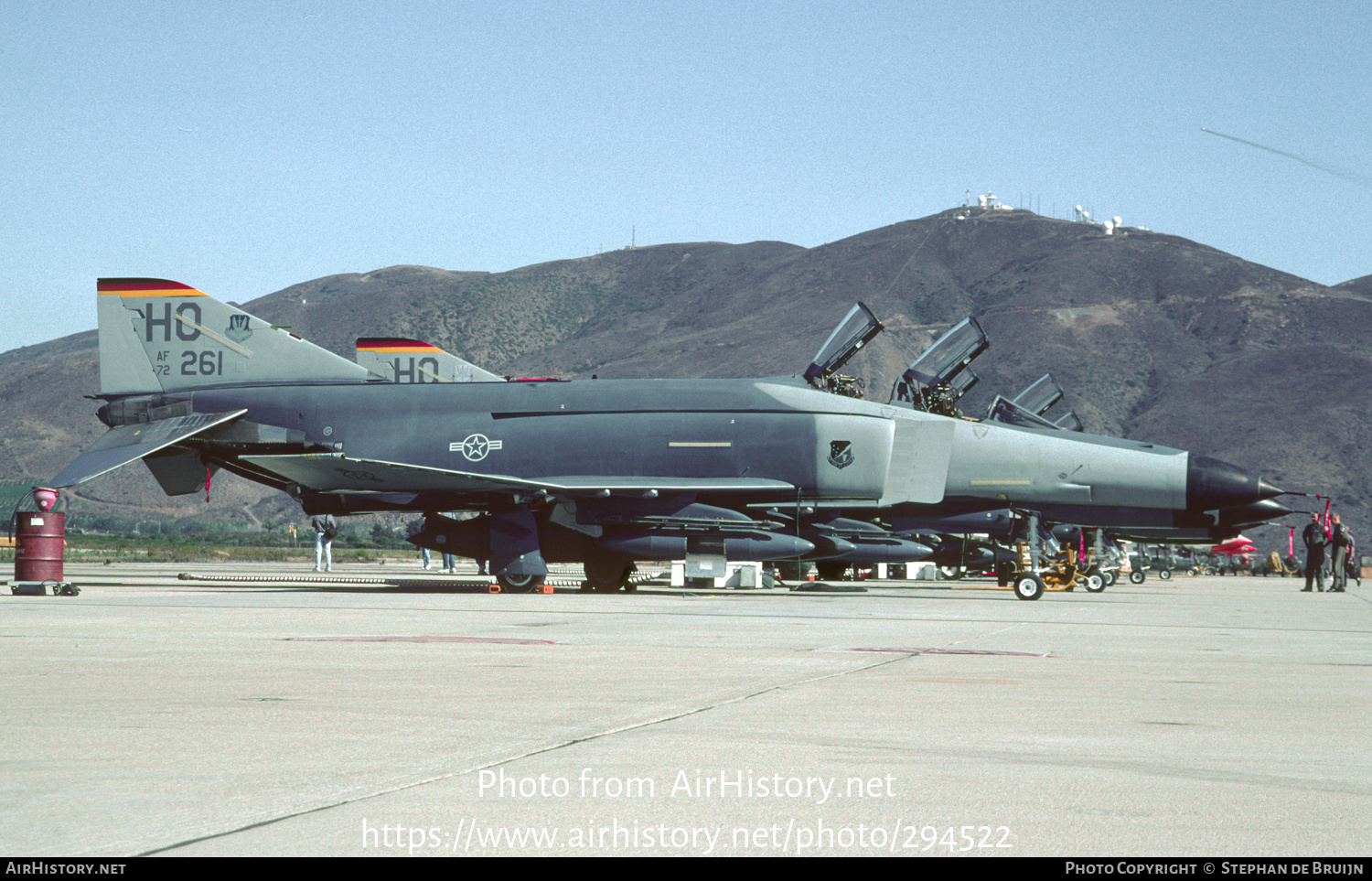 Aircraft Photo of 72-1261 / AF72-261 | McDonnell Douglas F-4F Phantom II | USA - Air Force | AirHistory.net #294522