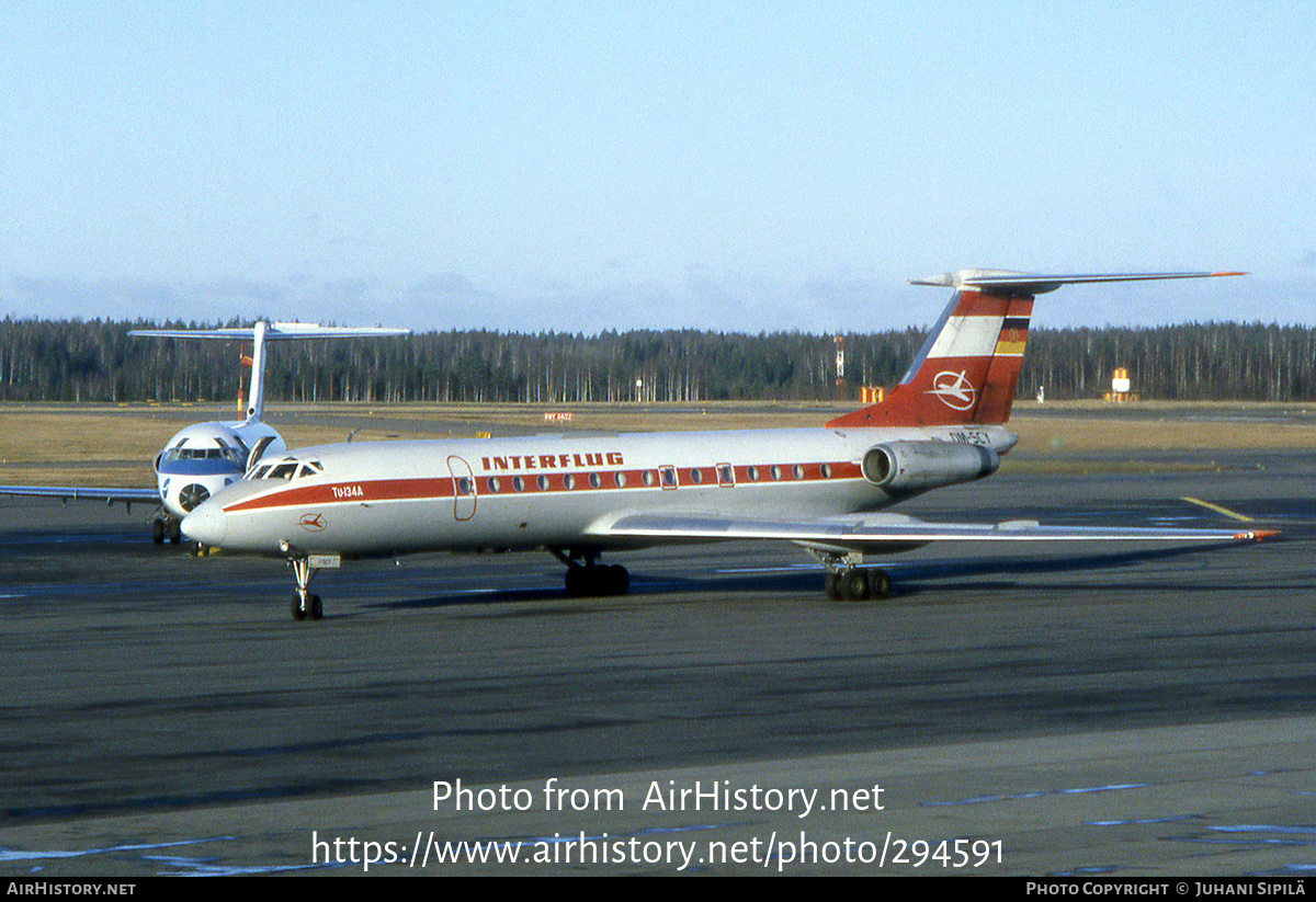 Aircraft Photo of DM-SCY | Tupolev Tu-134A | Interflug | AirHistory.net #294591