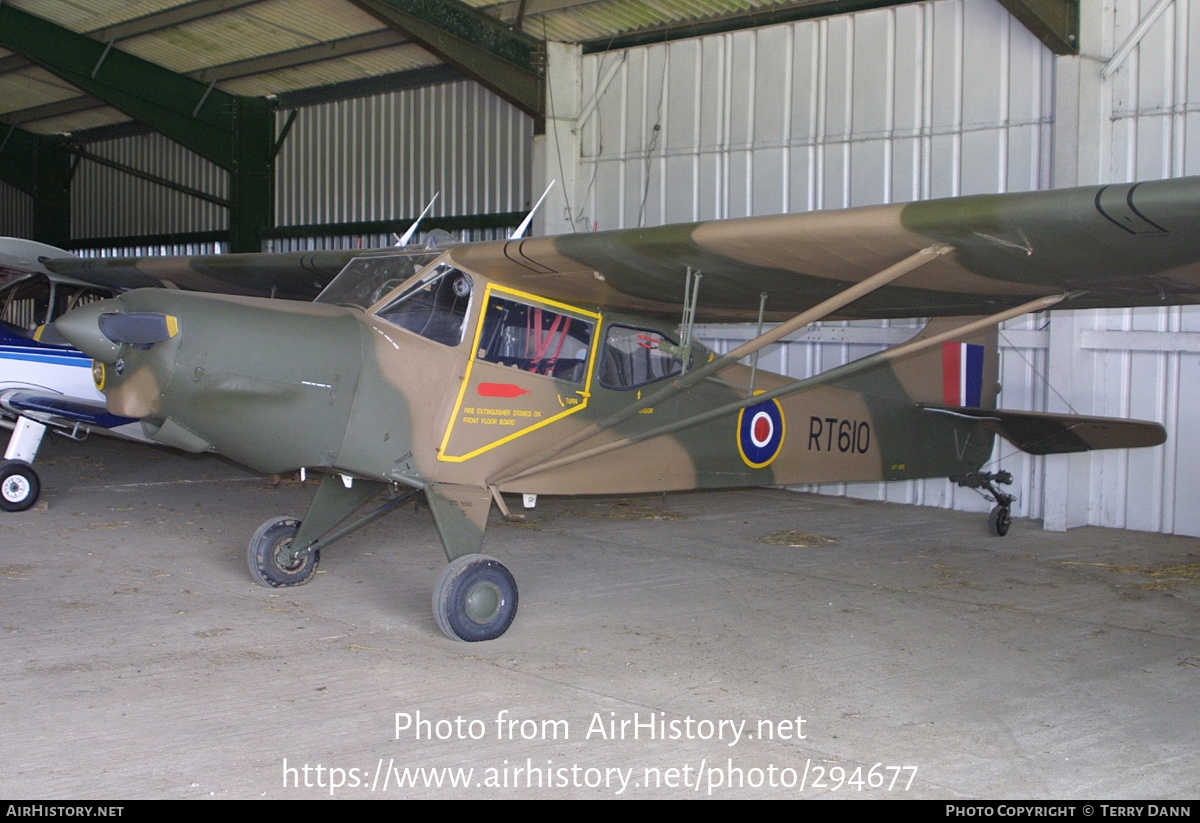 Aircraft Photo of G-AKWS / RT610 | Taylorcraft Auster 5A-160 | UK - Army | AirHistory.net #294677