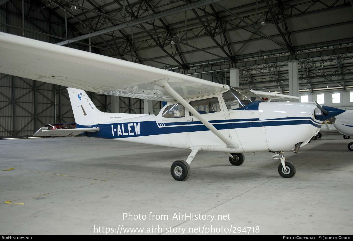 Aircraft Photo of I-ALEW | Reims F172M Skyhawk II | Aero Club Milano | AirHistory.net #294718