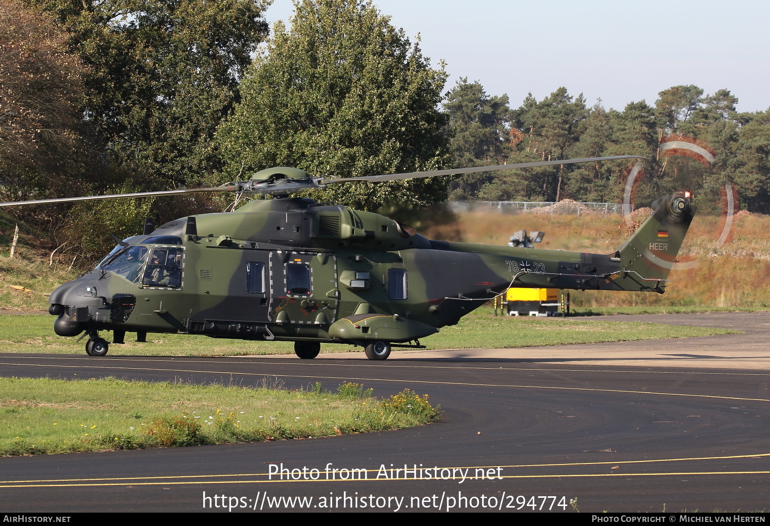 Aircraft Photo of 7823 | NHI NH90 TTH | Germany - Army | AirHistory.net #294774