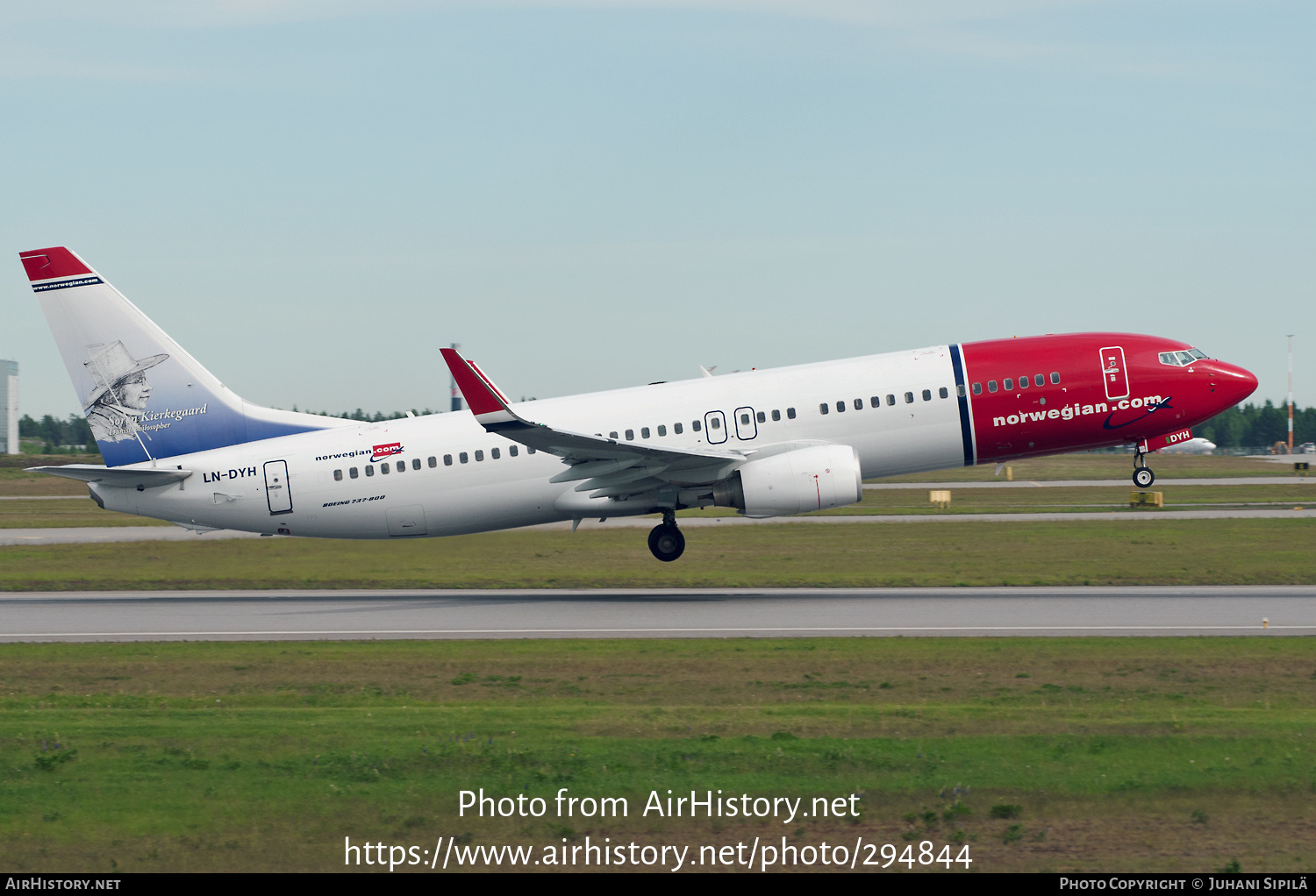 Aircraft Photo of LN-DYH | Boeing 737-8JP | Norwegian | AirHistory.net #294844