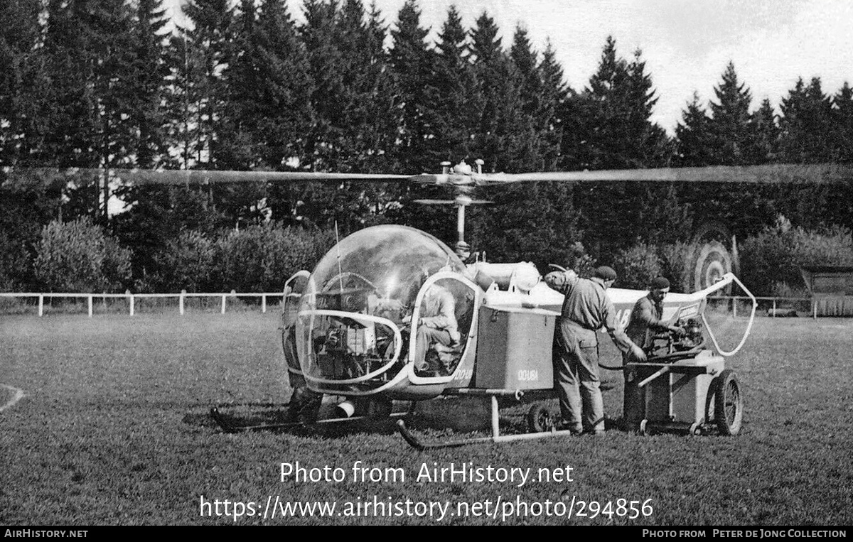 Aircraft Photo of OO-UBA | Bell 47D-1 | Sabena | AirHistory.net #294856