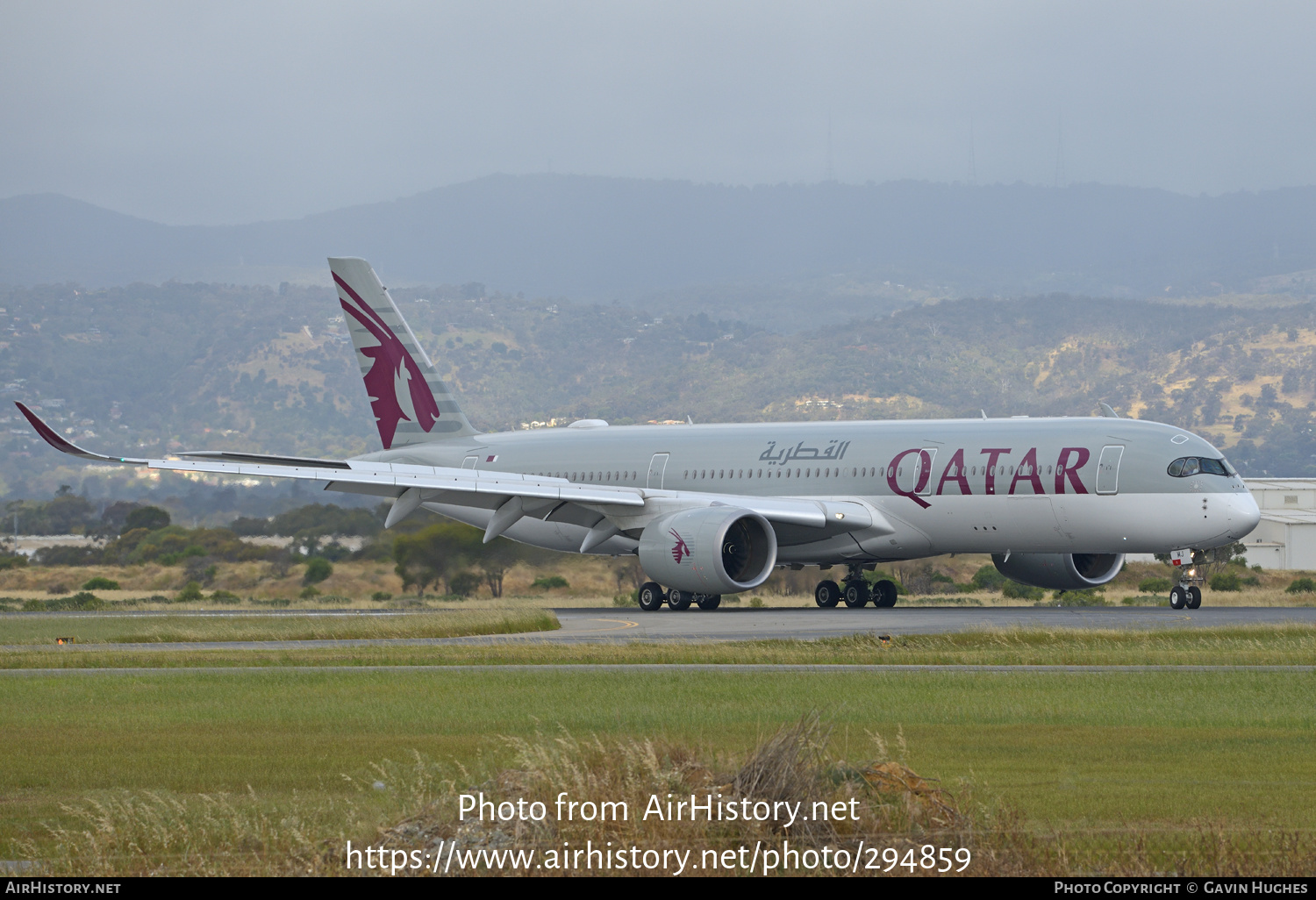 Aircraft Photo of A7-AMJ | Airbus A350-941 | Qatar Airways | AirHistory.net #294859