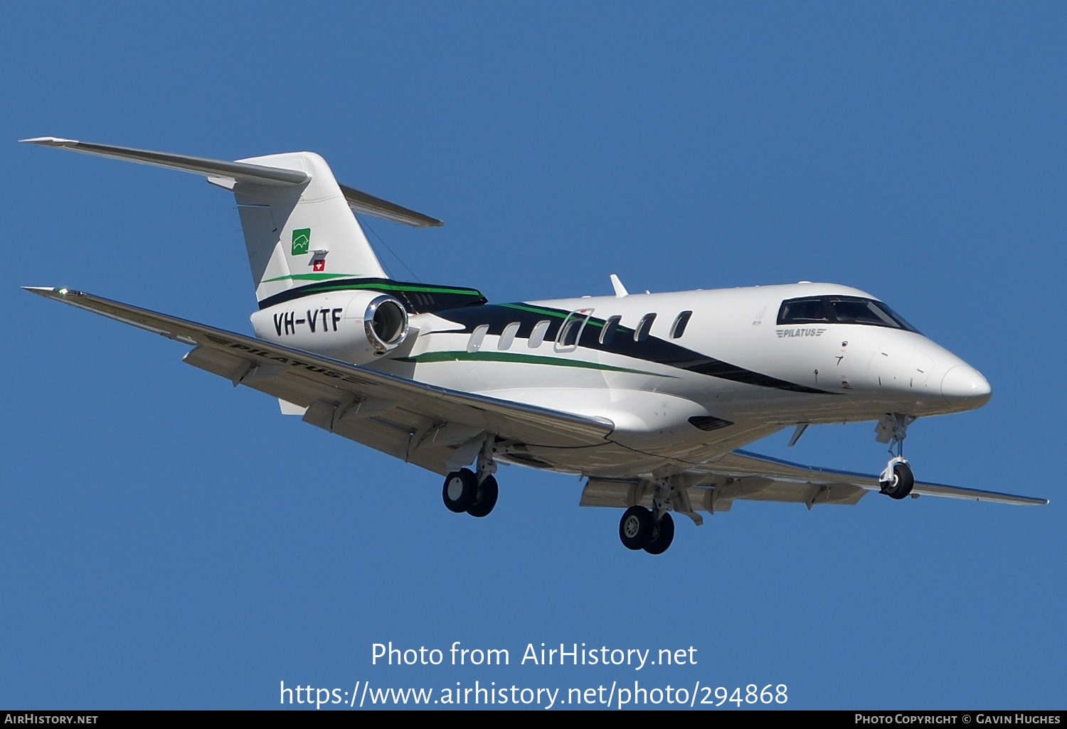 Aircraft Photo of VH-VTF | Pilatus PC-24 | AirHistory.net #294868